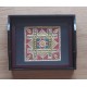 Tray with Chettinad Kolam Inlaid (Wooden)
